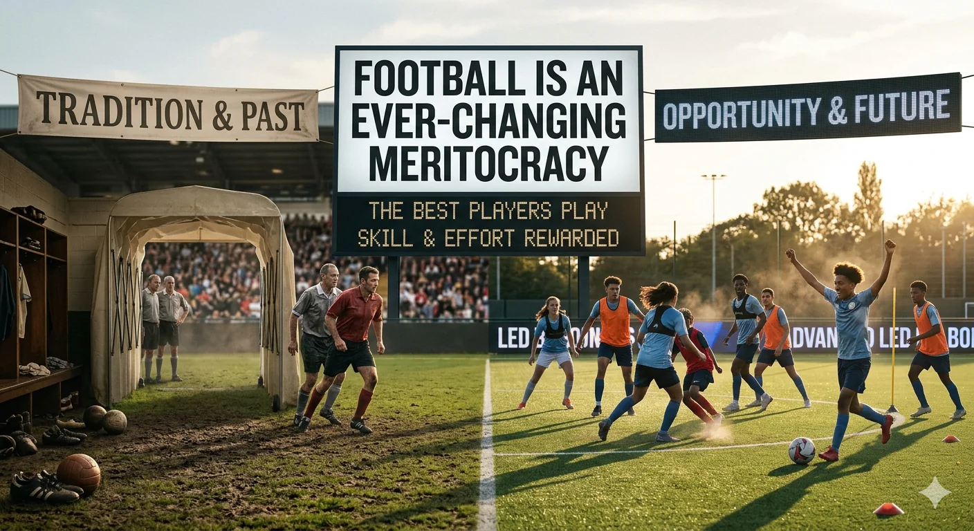 Football is an ever-changing meritocracy